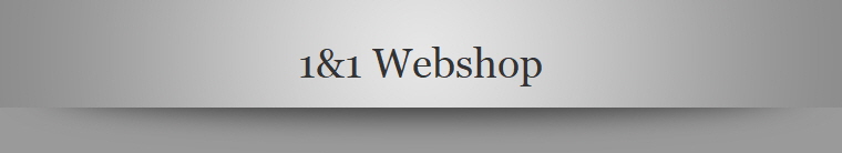 1&1 Webshop